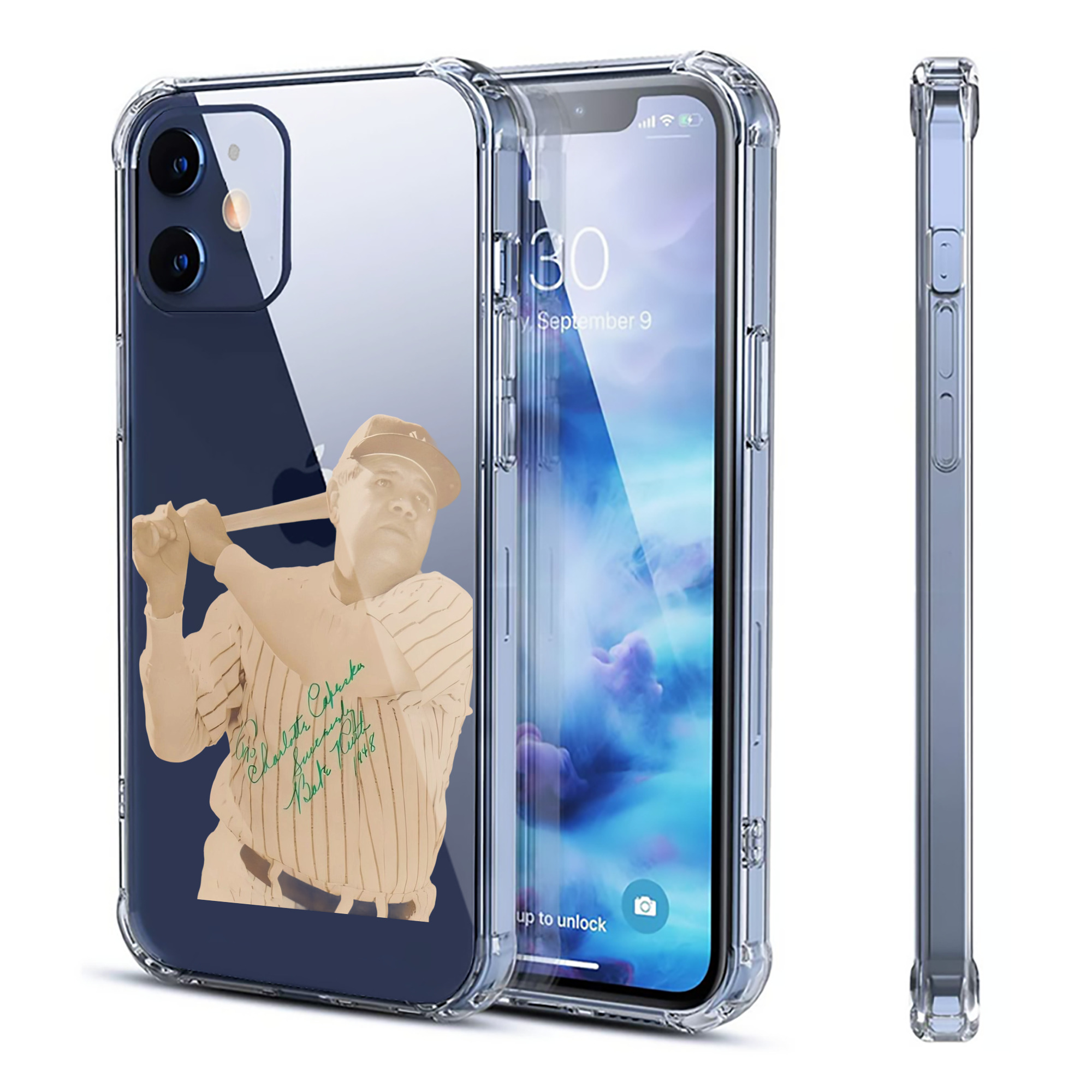  Clear IPhone 12 Case – Soft TPU With UV Print – Enhanced Drop Protection, Precise Fit, Anti-Fingerprint, Customizable Design, Scratch-Resistant, Yellow-Resistant